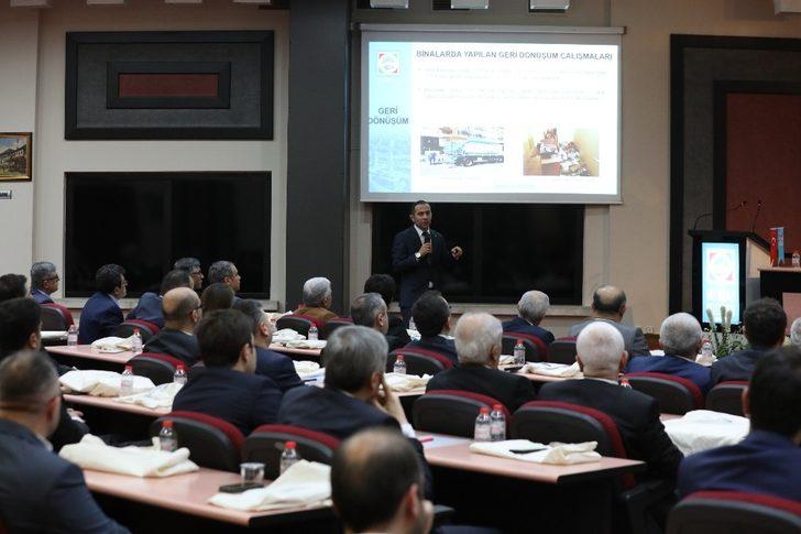 Meclis üyelerine geri dönüşüm anlatıldı G2