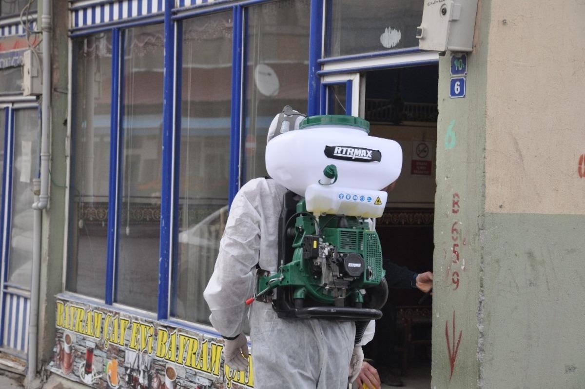 Bulanık&rsquo;ta dezenfekte &ccedil;alışması