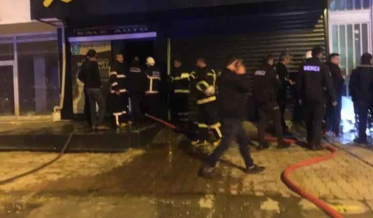 İş yerinde korkutan yangın G2