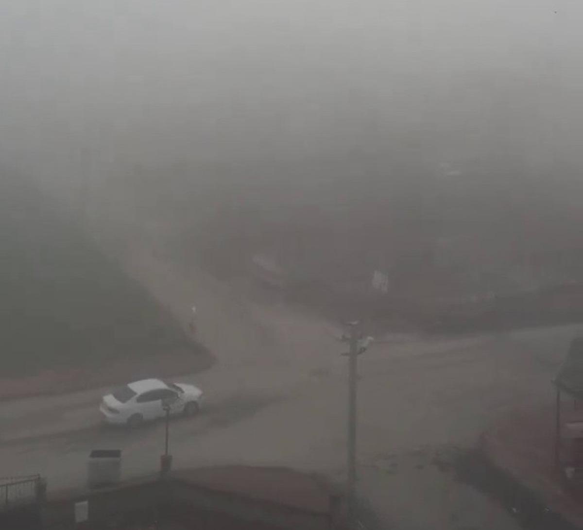 Adıyaman&rsquo;da yoğun sis