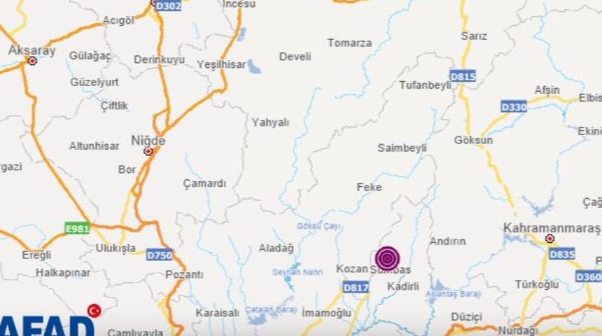 Son dakika haberleri: Osmaniye'de deprem!