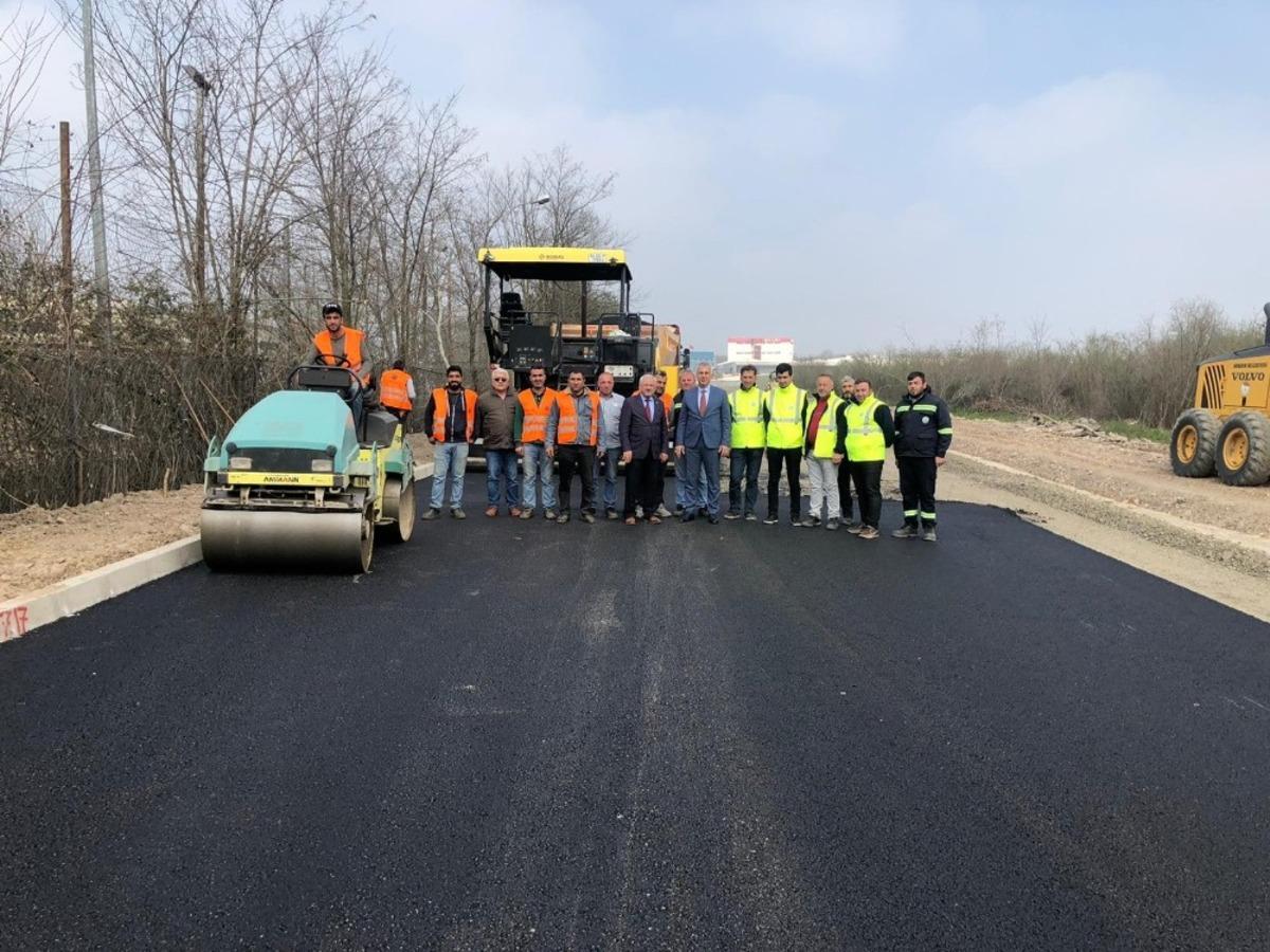 Başkan Babaoğlu, asfalt &ccedil;alışmalarını yerinde inceledi