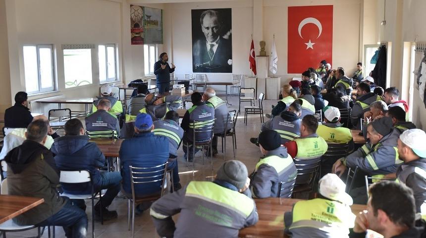 Park ve Bahçeler Müdürlüğü personeline eğitim