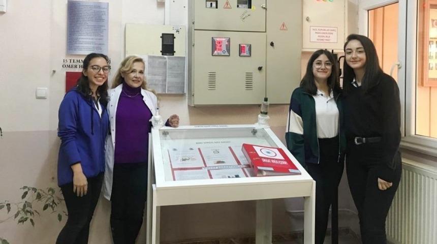 Burhaniye&rsquo;de liseli &ouml;ğrencilere korona bilgilendirilmesi