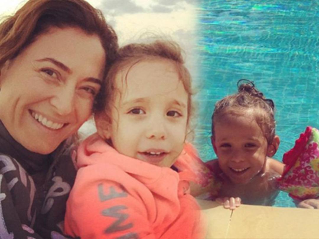 Ceyda D&uuml;venci ve kızı Amerika'ya gidiyor