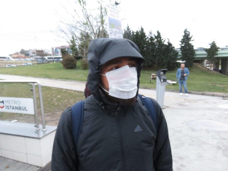 Toplu taşıma kullananlar koronavirüsten eldive ve maskelerle korunuyor G3