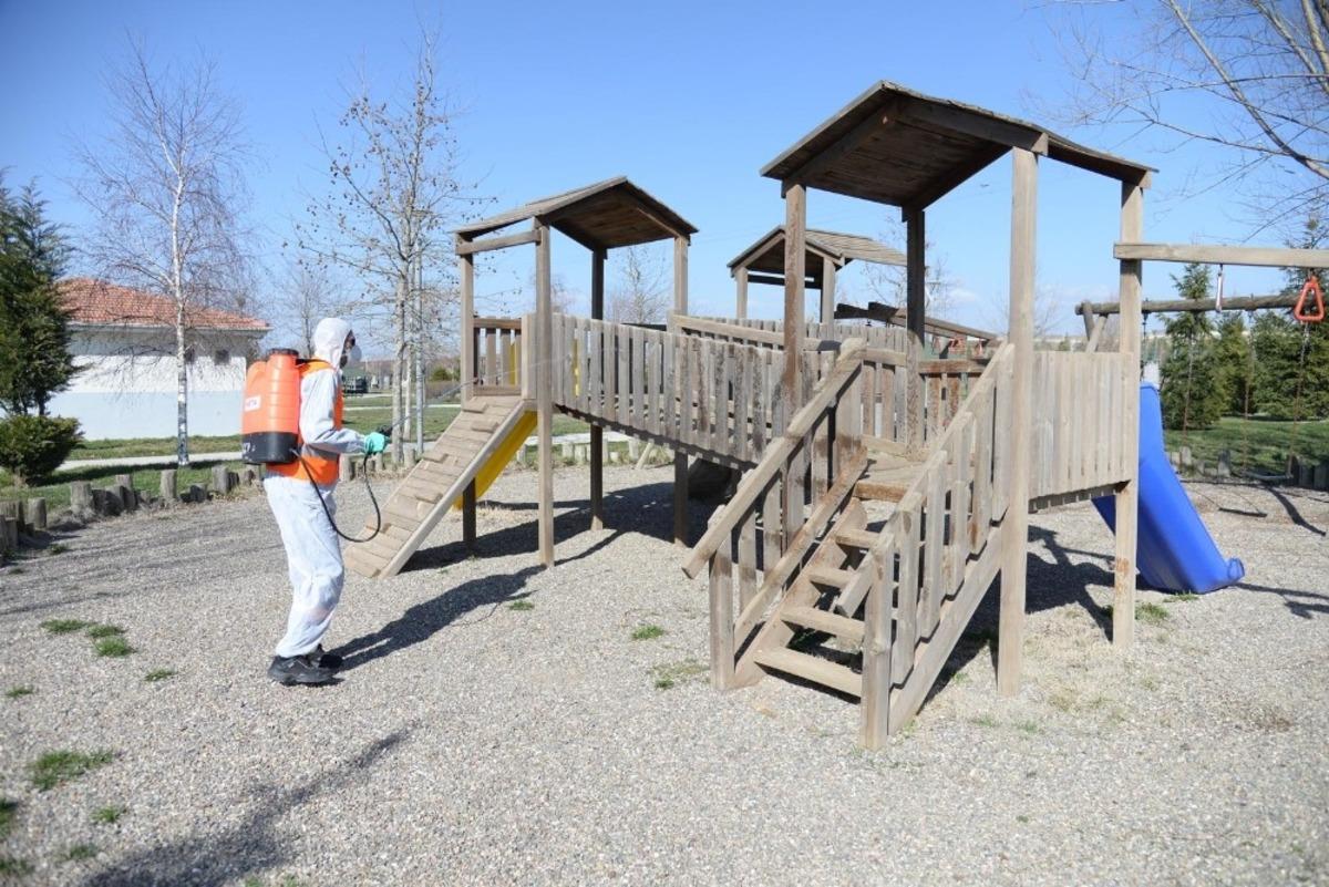 Altındağ&rsquo;da parklara yoğun bakım
