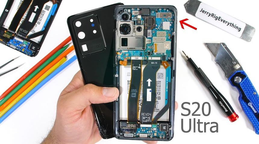 Galaxy S20 Ultra&rsquo;yı par&ccedil;aladılar!