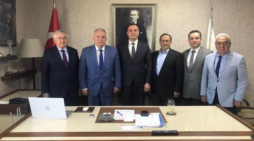 ATB’den Tariş Pamuk ve Yağlı Tohumlar Birliği Başkanı Aydın’a ziyaret