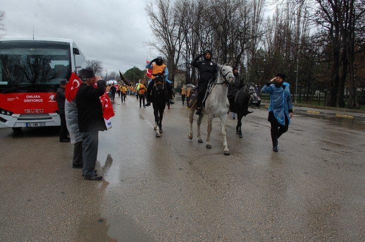 57. Alay yürüyüşü Keşan’dan devam ediyor G1