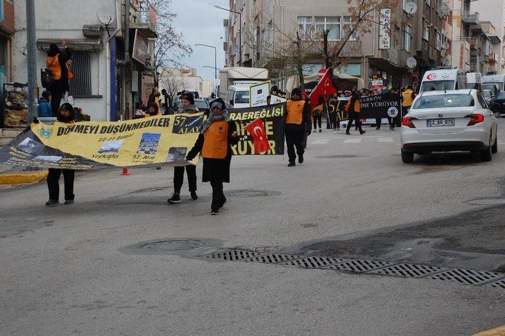 57. Alay yürüyüşü Keşan’dan devam ediyor G5