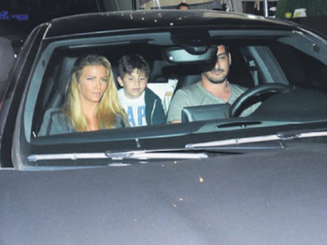 Ivana Sert oğlunu mekanda unuttu