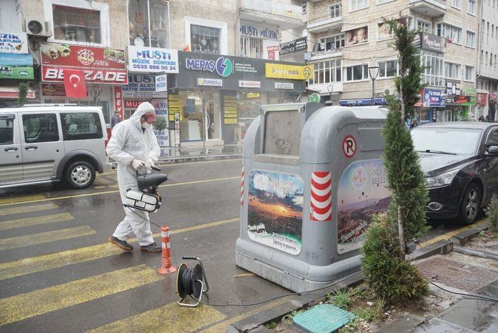 Korona virüse karşı dezenfeksiyon çalışmaları yoğunlaştırıldı G3