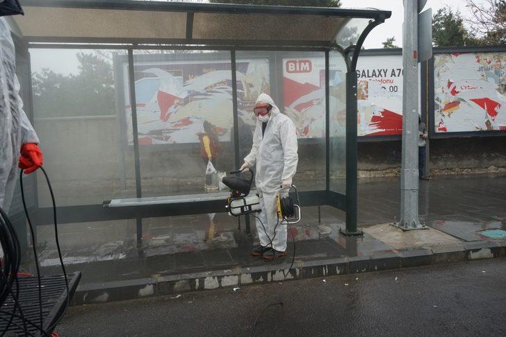 Korona virüse karşı dezenfeksiyon çalışmaları yoğunlaştırıldı G4