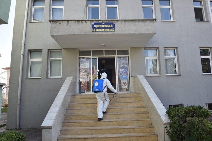 Taşköprü Belediyesi, dezenfekte çalışmalarını sürdürüyor G5