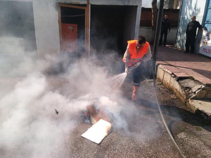 Daday’da İlçe Emniyet Amirliğinde yangın tatbikatı yapıldı G2