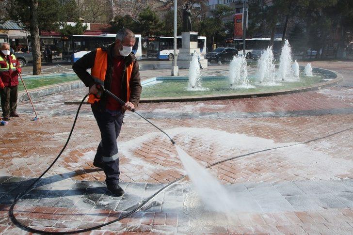 Elazığ’da korona virüsüne karşı kapsamlı temizlik G3