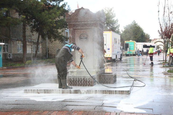 Elazığ’da korona virüsüne karşı kapsamlı temizlik G4