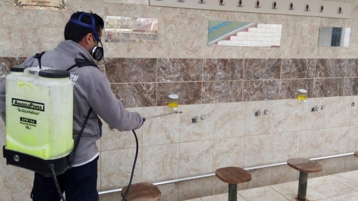 Kırıkkale Belediyesi &rsquo;korona vir&uuml;se&rsquo; karşı tedbirlerini s&uuml;rd&uuml;r&uuml;yor