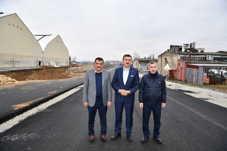Sivas yoluna bağlanan 25 metre genişliğindeki yol projesinde ilk adıma başlandı G4