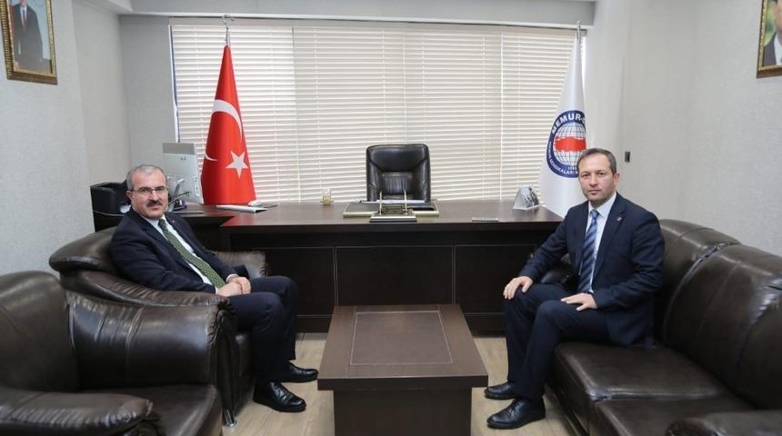 Vali Toraman’dan Memur-Sen ve Eğitim-Bir-Sen’e ziyaret