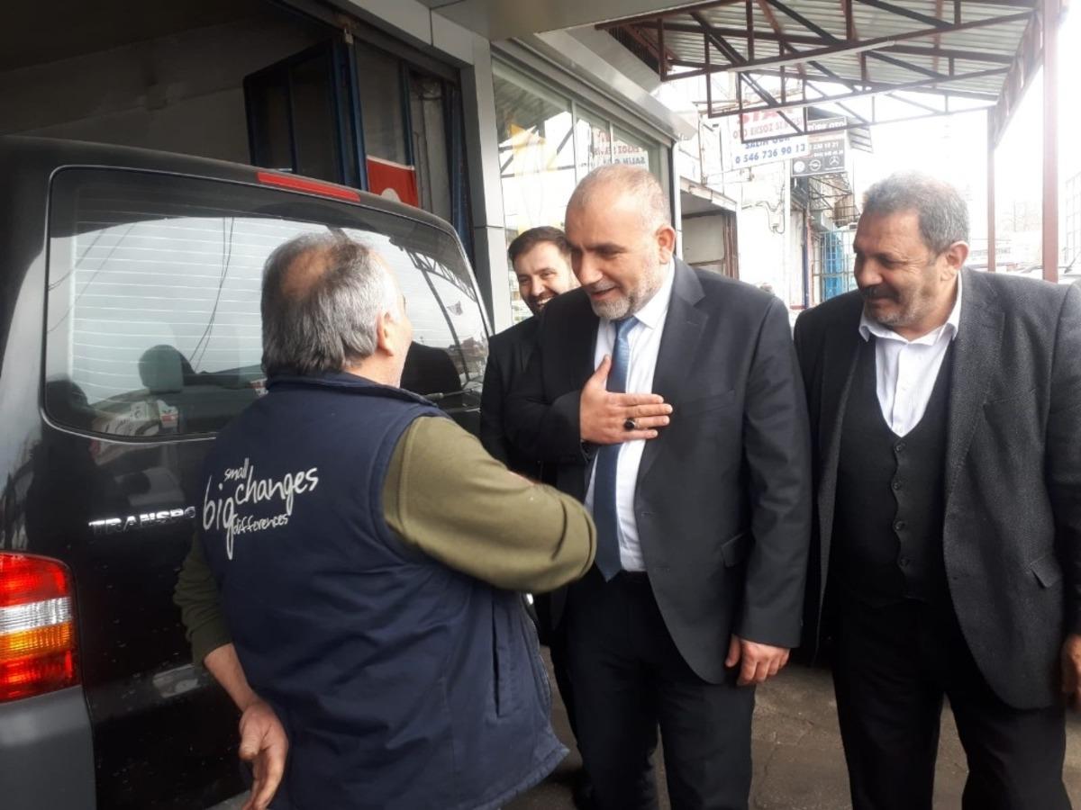 Sandık&ccedil;ı: "Esnafımızın yanındayız"