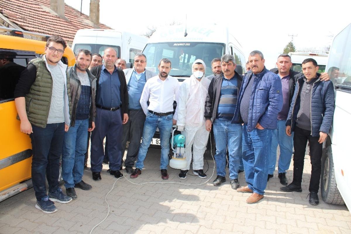 Gemerek&rsquo;te Taksiler ve Minib&uuml;sler İla&ccedil;landı