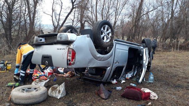 Gümüşhane’de trafik kazası: 1 ölü, 4 yaralı