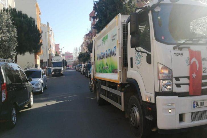 Korona virüsüne karşı çöp konteynerleri de dezenfekte ediliyor G4