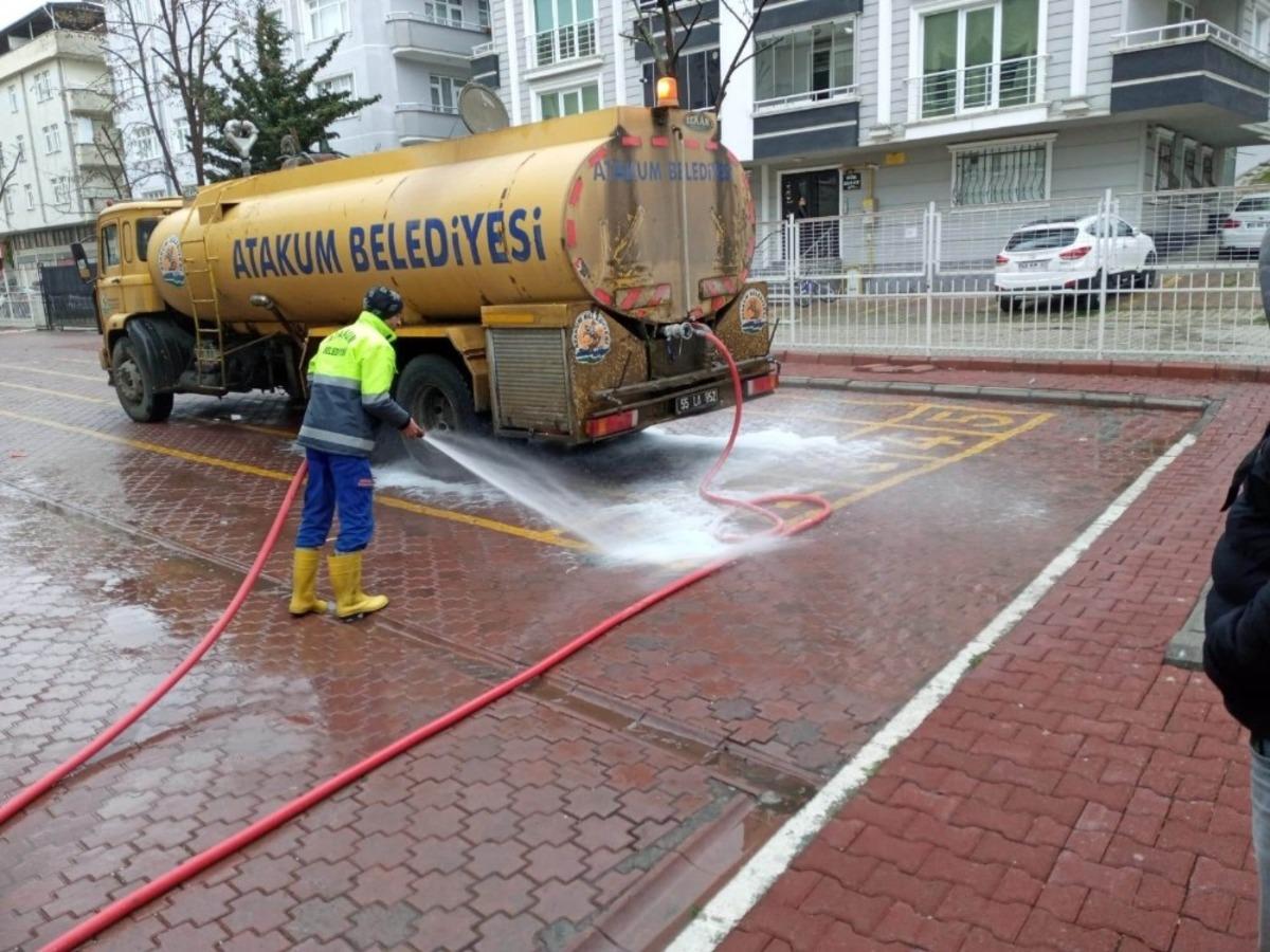 Atakum&rsquo;da acil eylem planı devrede