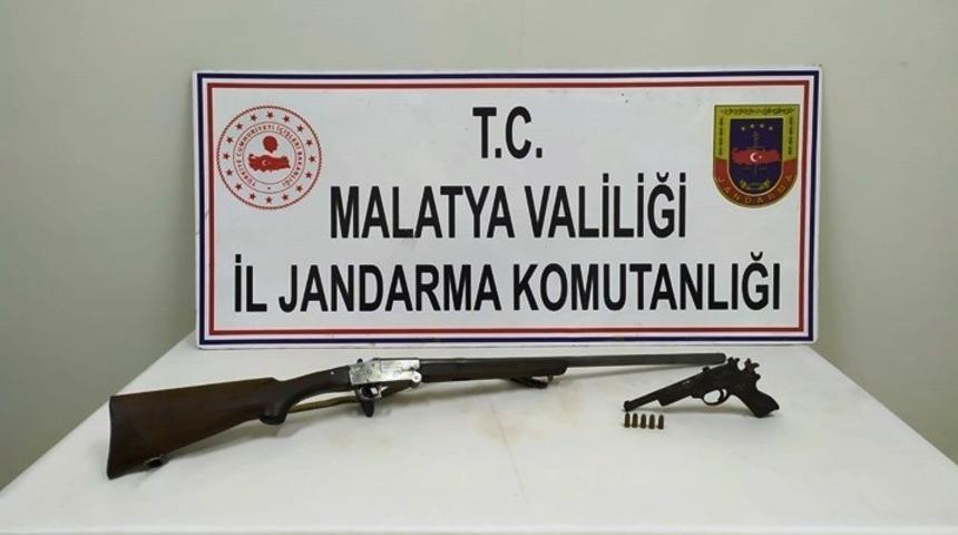Malatya’da silah kaçakçılığı