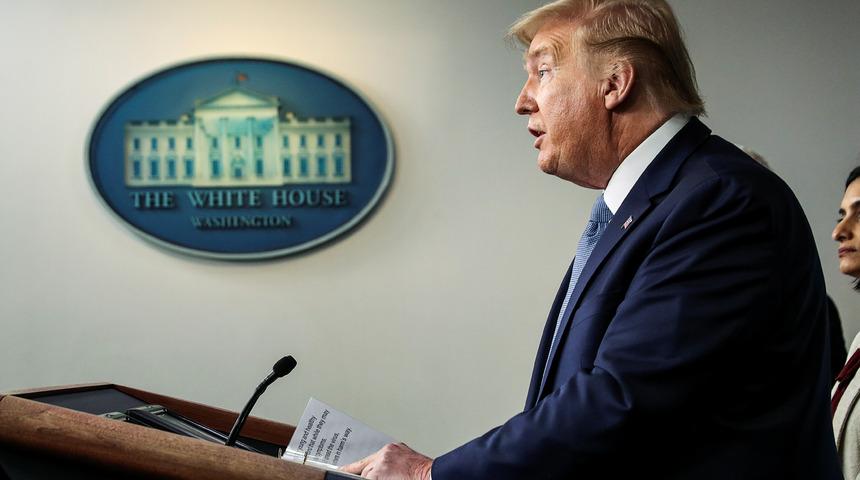 Son dakika: ABD Başkanı Donald Trump'tan koronavir&uuml;s a&ccedil;ıklaması! 