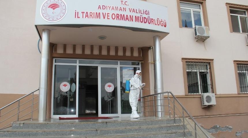 Tarım ve Orman M&uuml;d&uuml;rl&uuml;ğ&uuml;nde korona dezenfeksiyonu