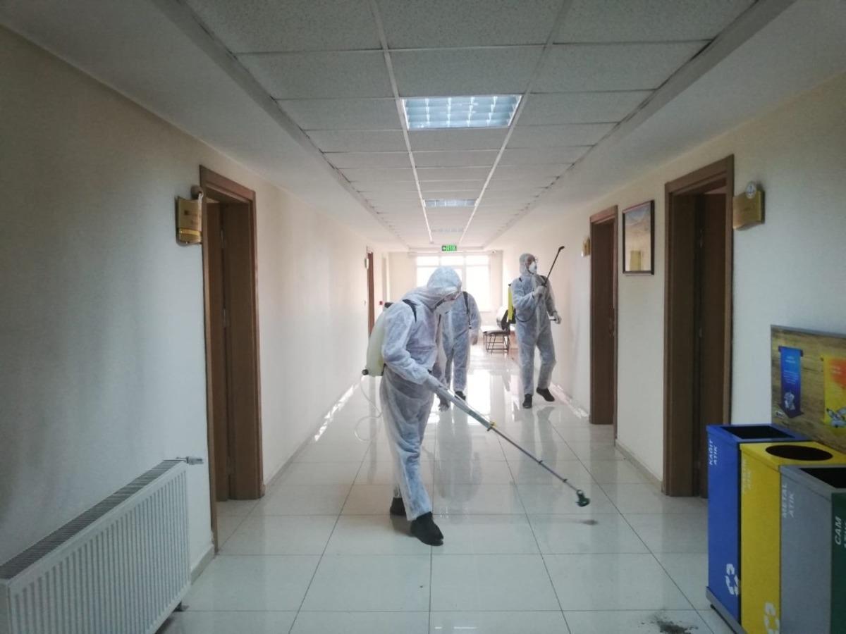 Hakkari&rsquo;de "okul dezenfekte ekibi" kuruldu