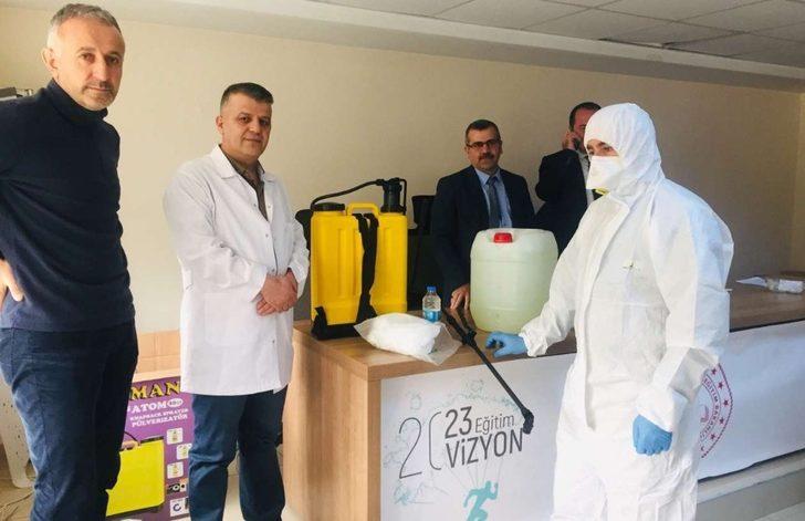 Hakkari’de "okul dezenfekte ekibi" kuruldu G3