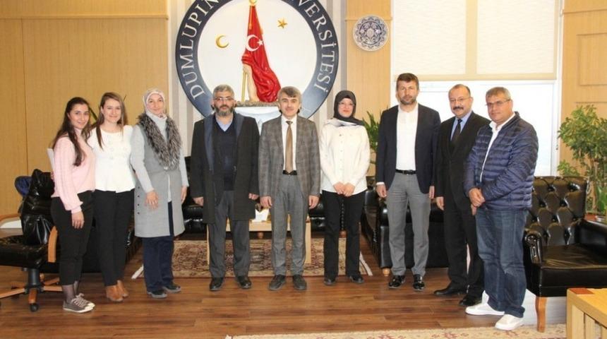 Rektör Uysal’a nezaket ziyaretleri