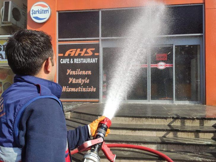 Hakkari’de dezenfekte çalışmaları sürüyor G1