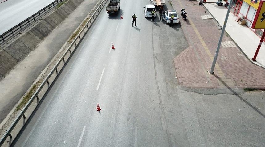 Antalya’da “Havadan Özel Trafik Denetimi”