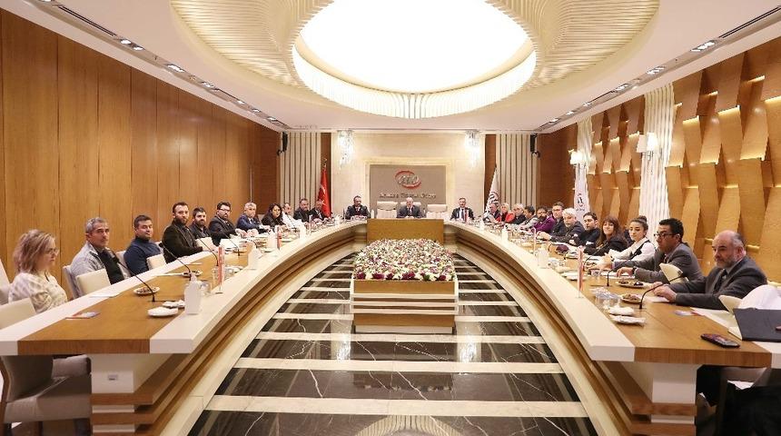 ATO’da virüs tedbirli toplantı