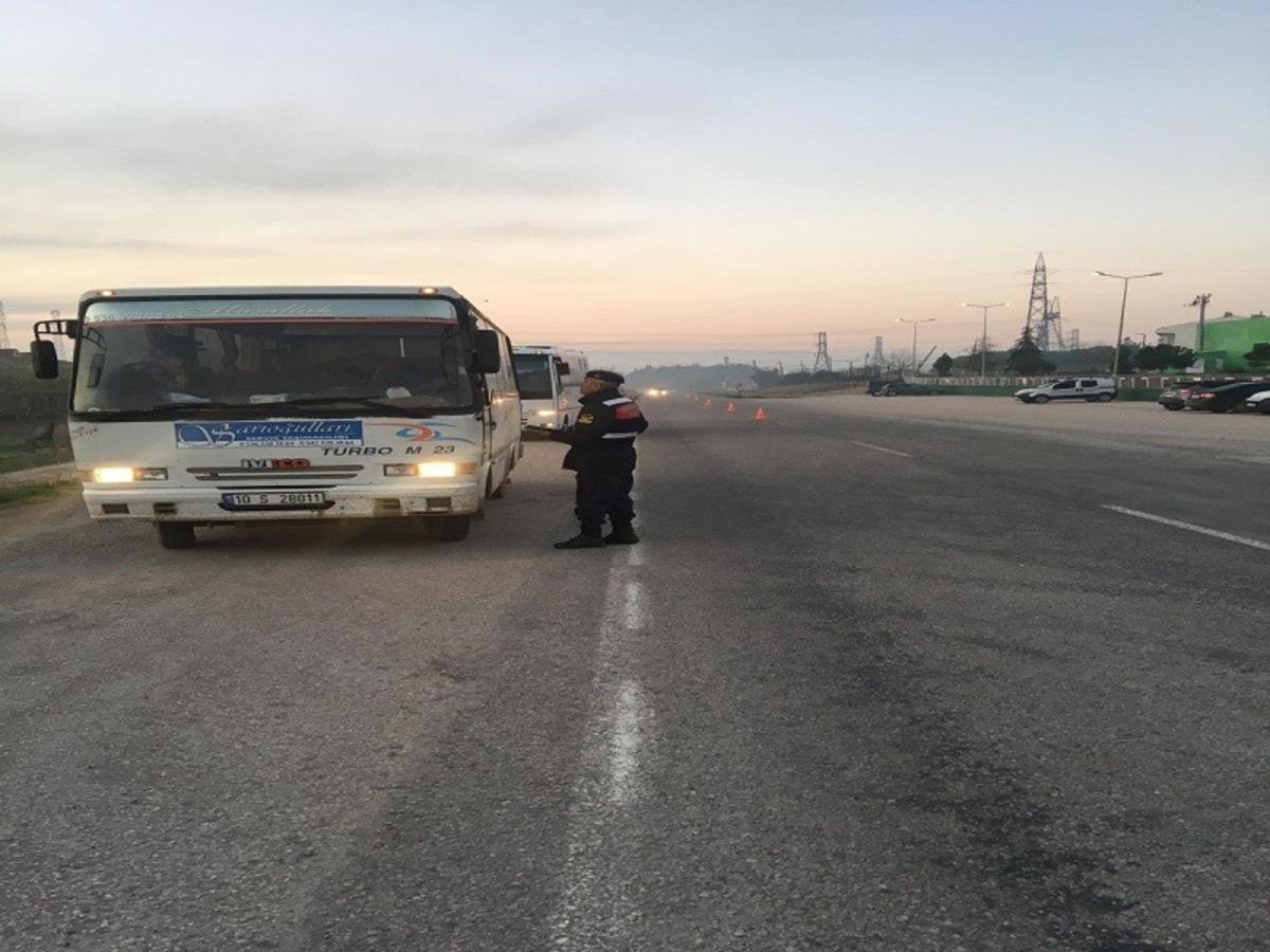 Tarım ve servis ara&ccedil;larına denetim