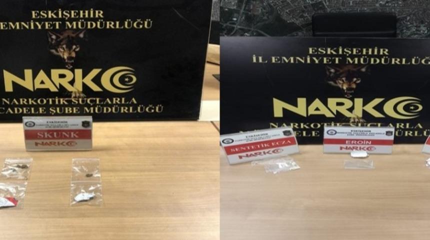 Eskişehir&rsquo;de uyuşturucu operasyonu