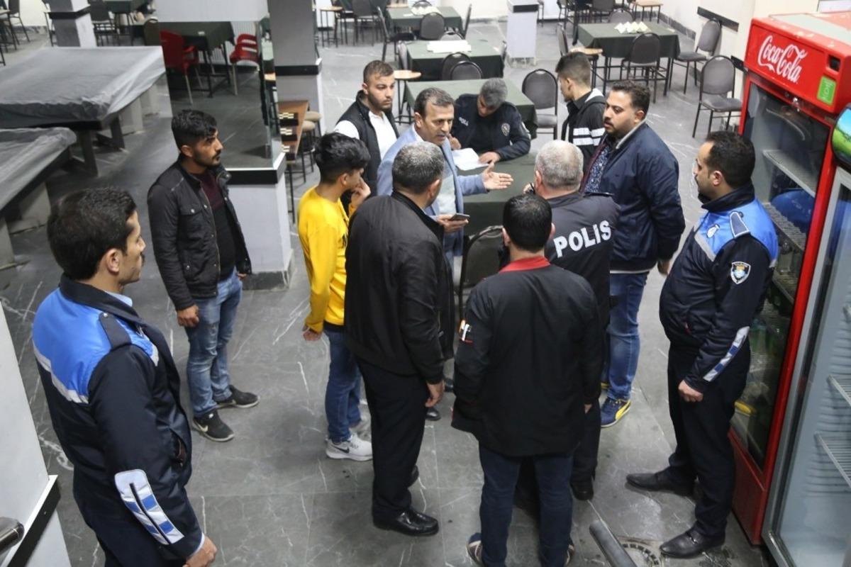 Haliliye&rsquo;de korona vir&uuml;s denetimi