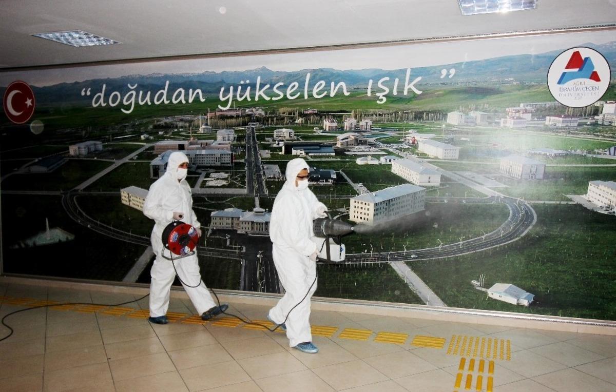 Aİ&Ccedil;&Uuml;&rsquo;de yeni Koronavir&uuml;s (COVID-19) tedbirleri sıkı bir şekilde s&uuml;rd&uuml;r&uuml;l&uuml;yor