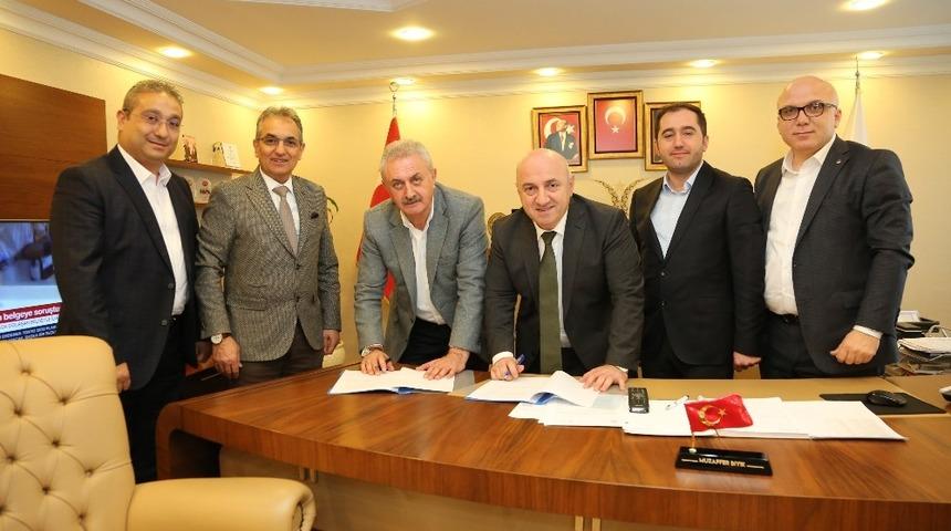 Bıyık ve &Ccedil;iler, yeni tesis i&ccedil;in protokol imzaladı