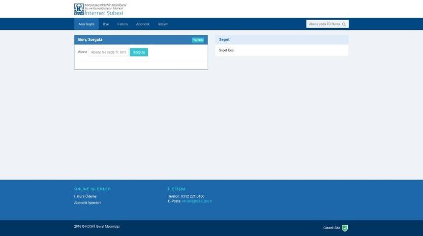 KOSKİ&rsquo;den korona vir&uuml;se karşı online hizmet
