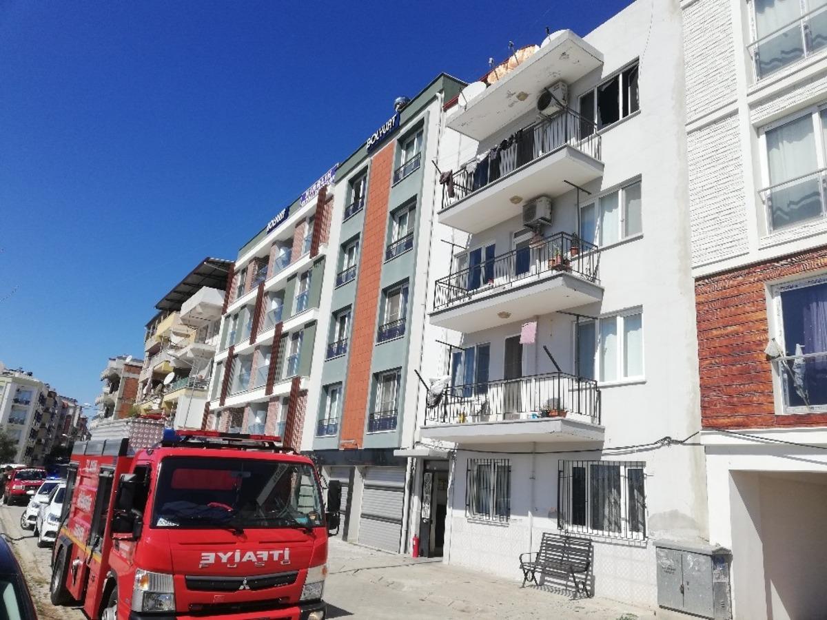Aydın&rsquo;da ev yangını
