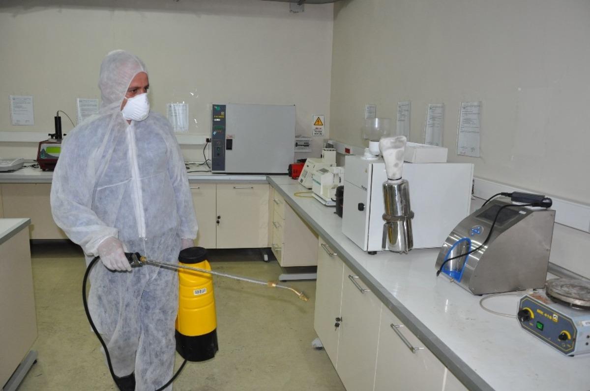 ETB&rsquo;de Koronavir&uuml;s&rsquo;e karşı tedbir ama&ccedil;lı dezenfekte &ccedil;alışması yapıldı