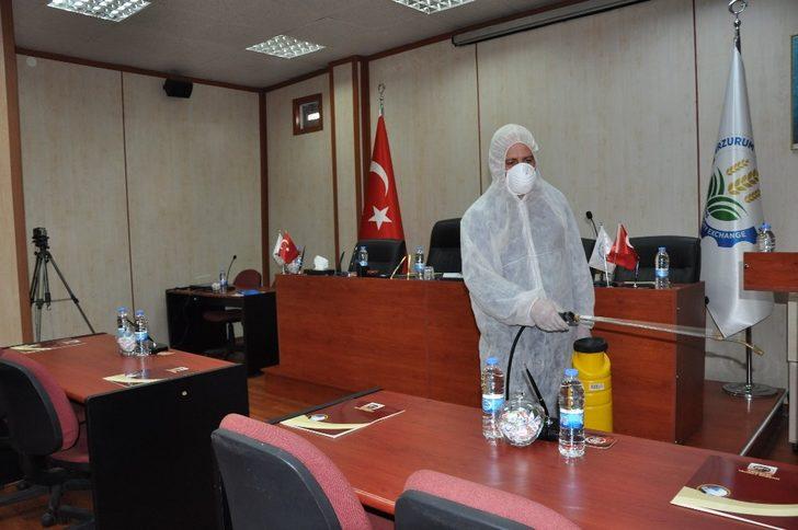 ETB’de Koronavirüs’e karşı tedbir amaçlı dezenfekte çalışması yapıldı G2