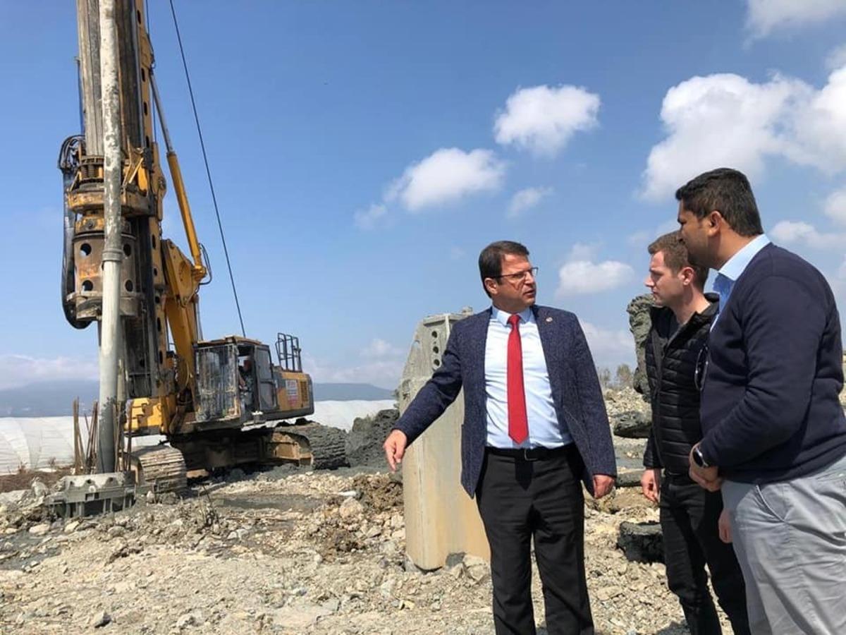 Başkan Eryılmaz: "&Ccedil;evre yolunun a&ccedil;ılmasıyla trafik rahatlayacak"