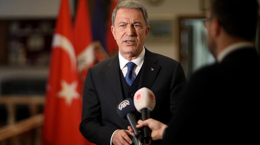 Bakan Akar: Aziz milletimizi bu terör belasından kurtaracağız